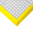 Immagine di Bordo con angoli per Fatigue Step colore giallo innesto femmina mm 75x1 m