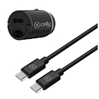 Immagine di Kit USB-C car charg+usb-c cable 20w