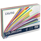 Immagine di Cartoncino favini prismacolor cm 25x35 g220 mix 15 colori assortiti risma da 240 fogli