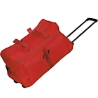 Immagine di Borsone trolley in nylon 600D colore rosso 10+