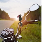 Immagine di Handlebar holder moto black
