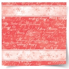 Immagine di Tovagliolo natalizio Airlaid in carta a secco MCR 40x40 Dream colore rosso 50 pezzi