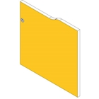 Immagine di Anta serratura con chiave fin.giallo