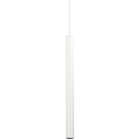 Immagine di Lampada a sospensione IDEAL LUX ULTRATHIN colore bianco sezione tonda Ø cm 3 h cm 40