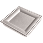 Immagine di Vassoio quadrato USOBIO BASIC in polpa di cellulosa colore bianco cm 20x20