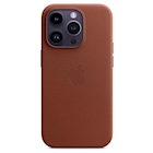 Immagine di Cover pelle marrone APPLE Custodia MagSafe in pelle per iPhone 14 Pro - Terr MPPK3ZM/A