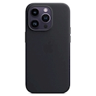 Immagine di Custodia Magsafe in pelle per iPhone 14 Pro Max colore blu scuro