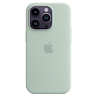 Immagine di Cover silicone verde APPLE iPhone 14 Pro Max Silicone Case with MagSafe - Suc MPTY3ZM/A