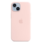 Immagine di Custodia APPLE MagSafe in silicone per iPhone 14 colore rosa