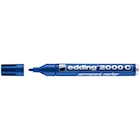 Immagine di Pennarello permanent EDDING E-2000C punta conica colore blu