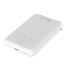 Immagine di Power bank Bianco 5.000 mah CELLY MAGPB5000EVO - MagSafe Wireless Power Bank 5000 Ma MAGPB5000EVOWH