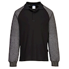 Immagine di Polo con maniche resistenti al taglio PORTWEST CR15 colore nero taglia M
