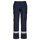 Immagine di Bizflame plus pantaloni leggeri PORTWEST FR401 colore blu navy taglia M