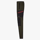 Immagine di Pantalone con ginocchiere in cotone PANT STRETCH Utility Diadora, verde foresta notte, taglia L