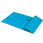 Immagine di Cartella in cartoncino riciclato 3 lembi LEITZ RECYCLE f.to A4 colore blu
