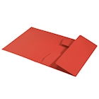 Immagine di Cartella in cartoncino riciclato 3 lembi LEITZ RECYCLE f.to A4 colore rosso