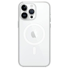 Immagine di Custodia Magsafe in silicone per iPhone 14 Pro Max colore trasparente