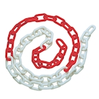 Immagine di Catena PVC bianco/rossa diametro mm 8 m 5