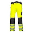 Immagine di Pantaloni stretch leggeri ad alta visibilitè  pw3 PORTWEST PW303 colore Yellow/Black taglia 48