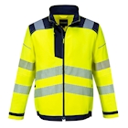 Immagine di Pw3 giacca da lavoro hi-vis PORTWEST T500 colore giallo/blu navy taglia XXXL