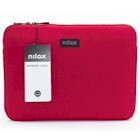 Immagine di Notebook da 14.1 neoprene Rosso NILOX CUSTODIA SLEEVE NOTEBOOK 14.1'' - ROSSA NXF1404