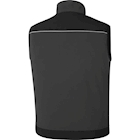 Immagine di Gilet softshell DELTAPLUS HOLEN in poliestere/elastan con 3 strati colore grigio/nero taglia XXL