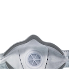 Immagine di Respiratore pieghevole FFP3 UVEX SILV-AIR PREMIUM 5310 con valvola