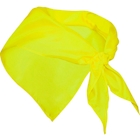 Immagine di Bandana Cheri in 100% poliestere colore giallo 100+