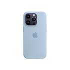Immagine di Custodia magsafe in silicone per iphone 14 pro colore sky