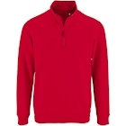 Immagine di Felpa mezza zip SOL'S STAN colore rosso taglia XXL