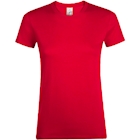 Immagine di T-shirt manica corta girocollo donna SOL'S REGENT colore rosso taglia S