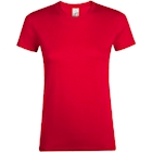 Immagine di T-shirt manica corta girocollo donna SOL'S REGENT colore rosso taglia XXL