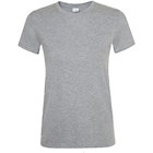 Immagine di T-shirt manica corta girocollo donna SOL'S REGENT colore grigio medio melange taglia L