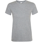 Immagine di T-shirt manica corta girocollo donna SOL'S REGENT colore grigio medio melange taglia S