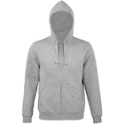 Immagine di Felpa SOL'S SPIKE UOMO colore grigio medio melange taglia XL