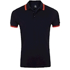 Immagine di Polo manica corta SOL'S PASADENA UOMO colore blu navy/arancio fluo taglia XL