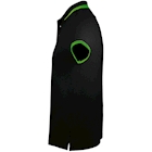 Immagine di Polo manica corta SOL'S PASADENA UOMO colore nero/verde lime taglia XXL