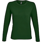 Immagine di T-Shirt manica lunga SOL'S IMPERIAL LSL DONNA colore verde taglia XL