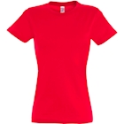 Immagine di T-Shirt manica corta SOL'S IMPERIAL DONNA colore rosso taglia L