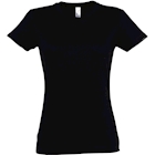 Immagine di T-Shirt manica corta SOL'S IMPERIAL DONNA colore nero taglia S