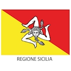 Immagine di Bandiera Regione SICILIA cm 225x150