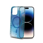 Immagine di Cover tpu + policarbonato Blu CELLY MAGSHADES - Apple iPhone 15 Pro [IPHONE 15 CASES] MAGSHADES1054B
