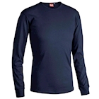 Immagine di T-shirt MYDAY manica lunga 100% cotone blu navy taglia XXXL