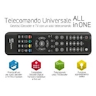Immagine di Telecomando universale nero plastica TELESYSTEM Telecomando Universale All in One 58040107