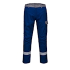 Immagine di Pantalone bizflame ultra bicolore PORTWEST FR06 colore blu royal taglia 48