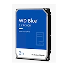Immagine di Hdd interni sata WESTERN DIGITAL WD BLUE PC Desktop HDD 2TB SATA Cache 64MB WD20EARZ
