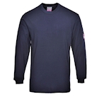 Immagine di T-Shirt maniche lunghe ignifuga e antistatica PORTWEST FR11 colore blu navy taglia S