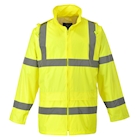 Immagine di Giacca impermeabile alta visibilità PORTWEST H440 colore giallo taglia XXXXL