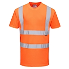 Immagine di T-shirt ris hi-vis PORTWEST RT23 colore arancione taglia M