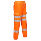 Immagine di Pantaloni jogging hi-vis PORTWEST RT48 colore arancione taglia M
